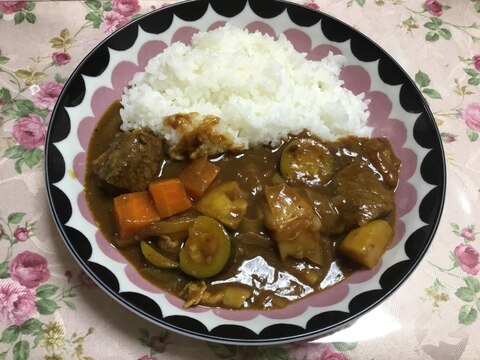 野菜たっぷりの夏野菜カレー